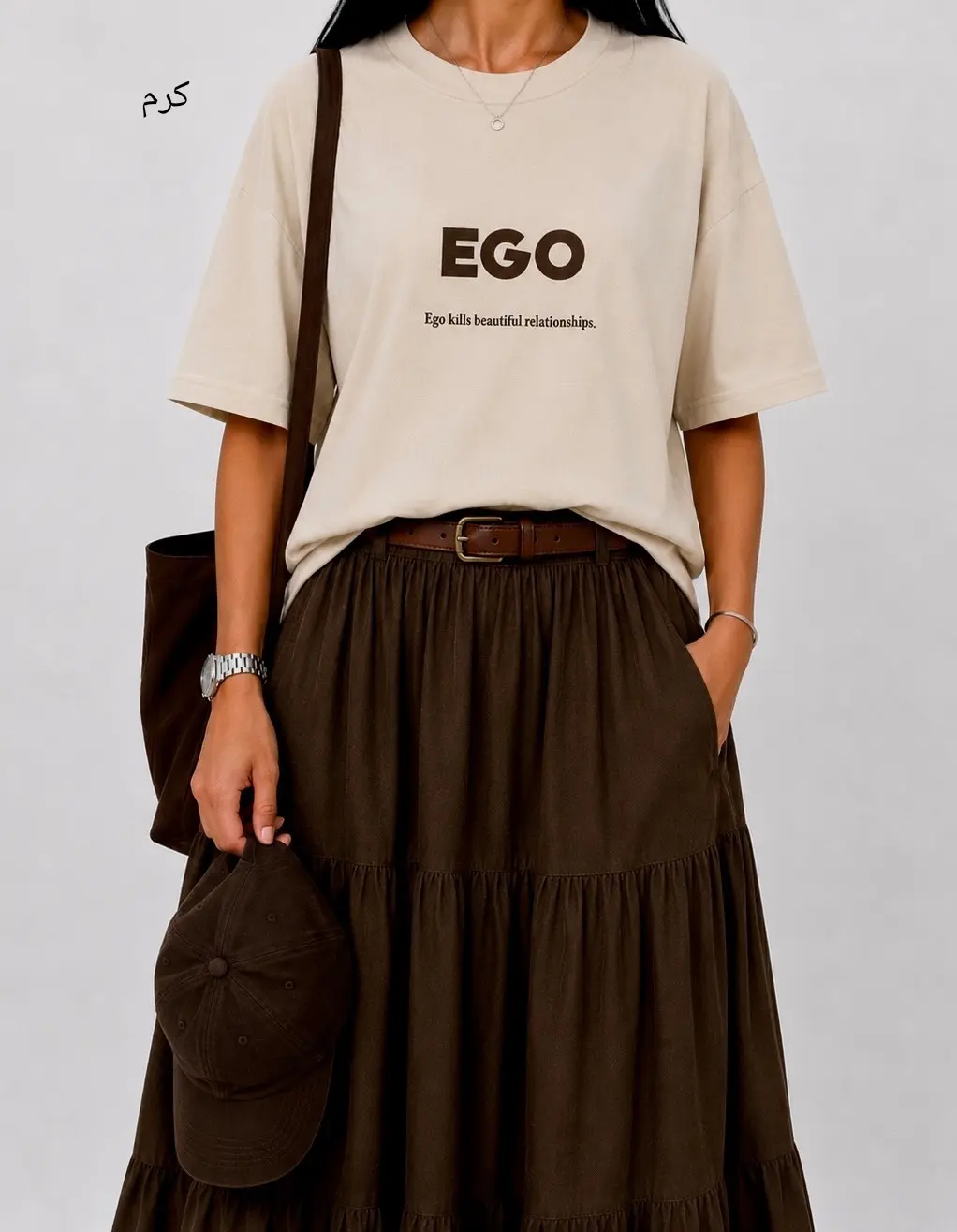 تیشرت باکسی EGO